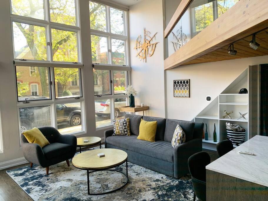 Lincoln Park Light-Filled Loft Lejlighed Chicago Eksteriør billede
